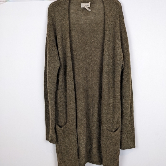ARITZIA Wilfred Free Aronson knit wool blend sweater cardigan - Picture 4 of 11